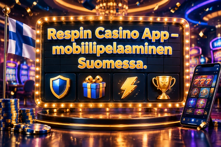 App Respin Casino - mobiilipelaaminen Suomessa