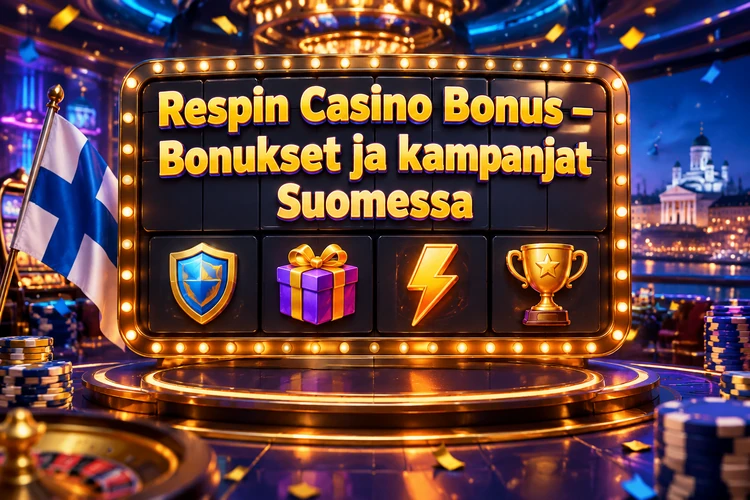 Respin Casino Bonus - Bonukset ja kampanjat Suomessa